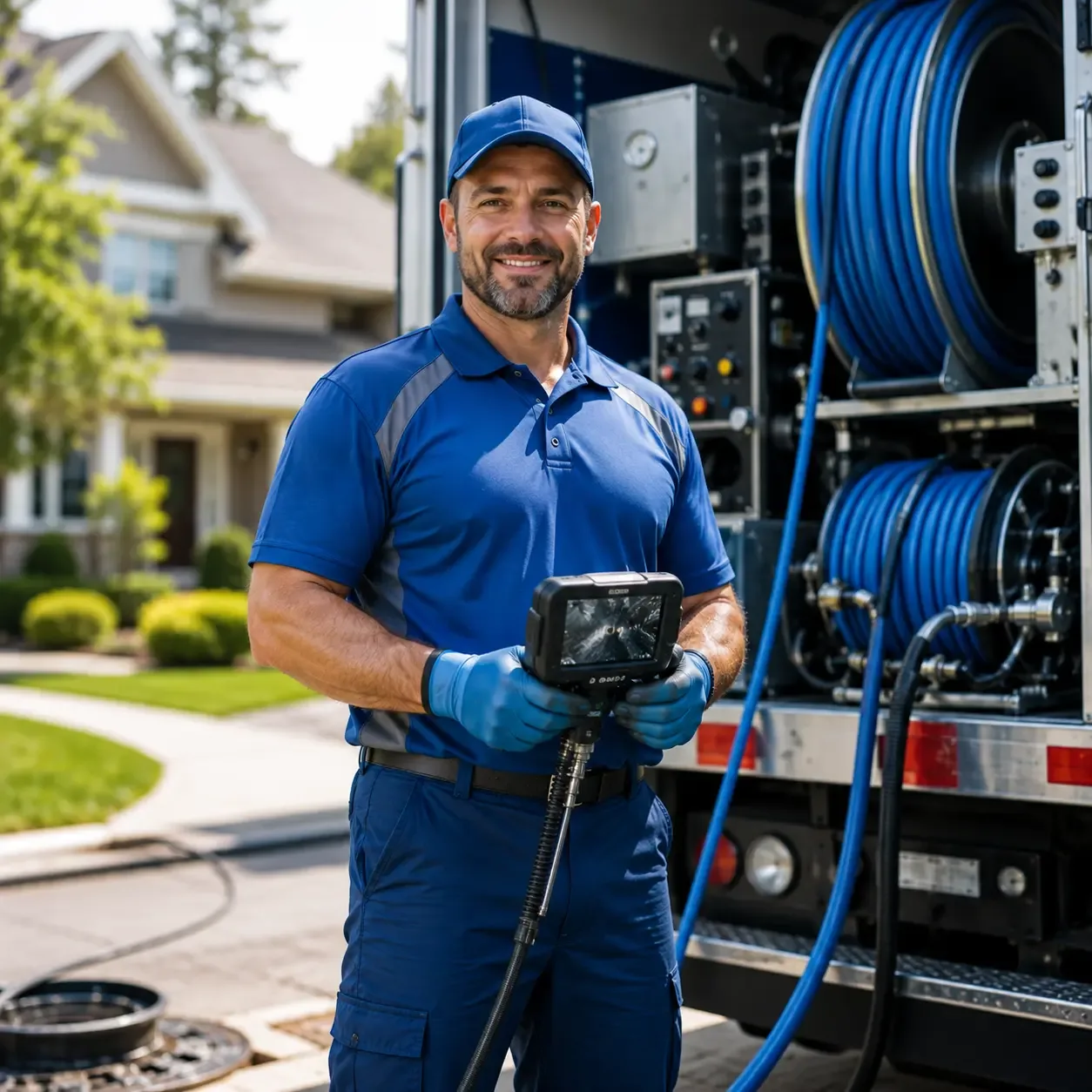 Local outdoor drain cleaning specialists in Freeport, ME